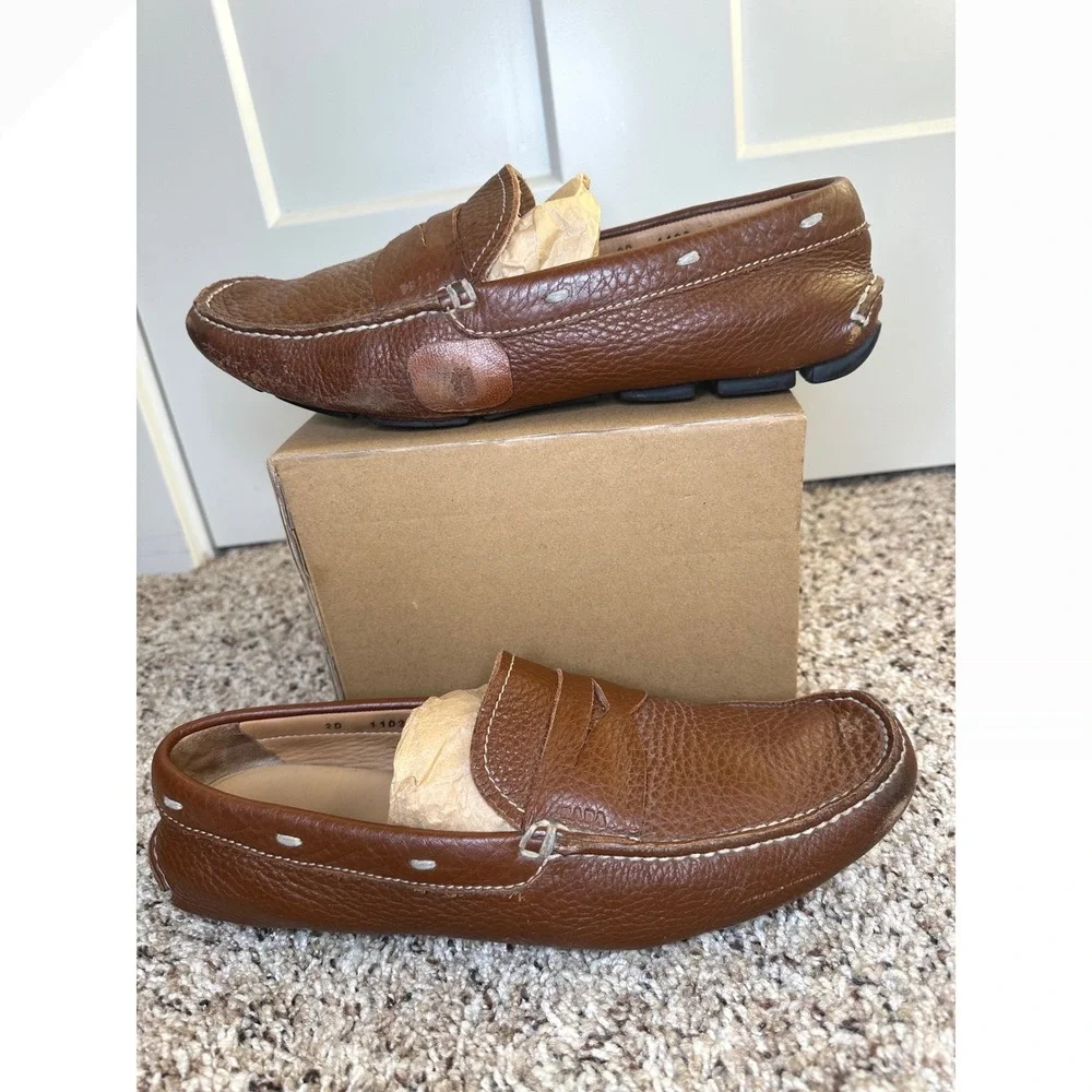 Prada driving loafers